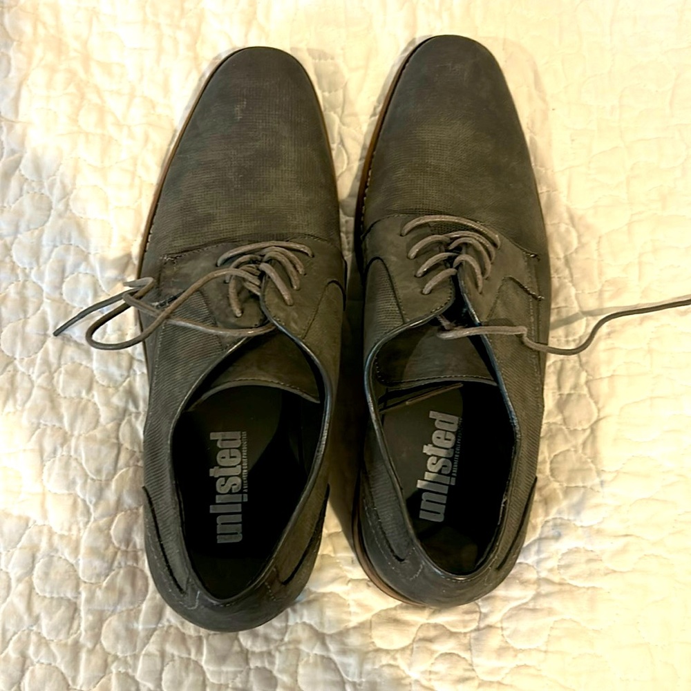 Grey Dress Shoes Size 8 Unlisted By Kenneth Cole